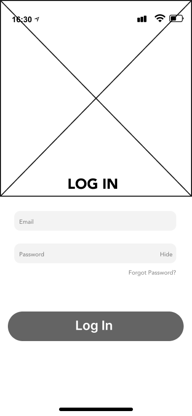 log in